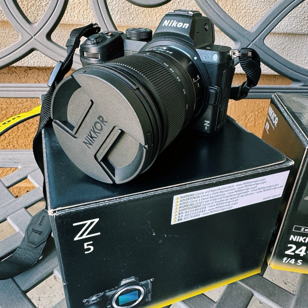SOLD! Nikon Z5 camera with 24-70mm lens
